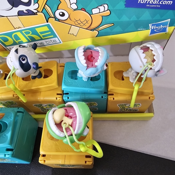7 Little Big Bites Lot by FurReal Series 1 INCLUDES ORIGINAL DISPLAY & Toys - Picture 2 of 16